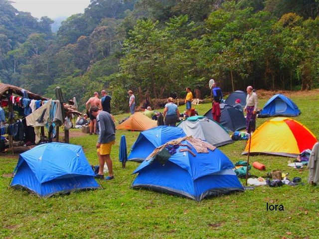 Our Spirit provides 2 person tented accommodation along the Kokoda Track